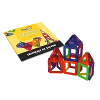 Magnetická stavebnice magneted 30 ks v krabici 26x19cm