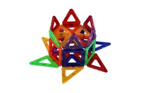 Magnetická stavebnice magneted 50 ks v krabici 30x23cm