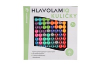 Hlavolam IQ kuličky společenská hra v krabici 24x24x5cm