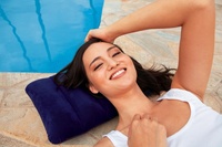 Intex Polštářek gumotextilní nafukovací 43x28x9cm