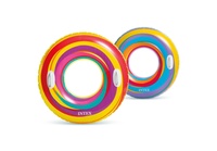 Intex Nafukovací Kruh 91cm s úchyty různé barvy