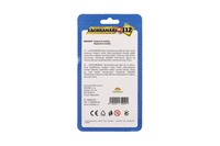 Dopravní značky 14ks plast 5,5cm na kartě