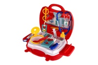 Sada doktor/lékař plast v plastovém kufříku 24x22x9cm v sáčku