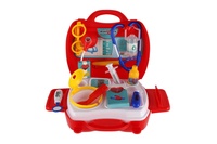 Sada doktor/lékař plast v plastovém kufříku 24x22x9cm v sáčku