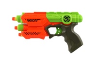 Pistole 21cm na pěnové náboje 5ks plast 2 barvy na kartě