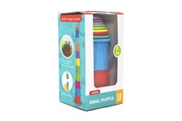 Kubus Pyramida Skládanka kulatá plastová 11 kelímků