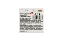 Pistole špuntovka 17cm plast + náboje 12ks + terč 2ks na kartě