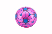 Míč barevný nafouknutý guma 23cm mix barev v síťce