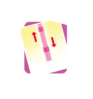 Mikrofon karaoke růžový na baterie se světlem