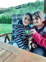 Zvířátko elektronické se zvukem přívěsek se šňůrkou plast