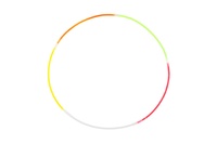 Tyčinky Náramky svítící v tubě 25cm