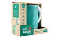 Konvice rychlovarná plast 15x16cm na baterie se světlem, zvukem v krabici 21x20x11cm