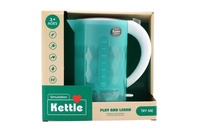 Konvice rychlovarná plast 15x16cm na baterie se světlem, zvukem v krabici 21x20x11cm