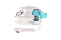 Vysavač plast 18cm na baterie se zvukem v krabici 54x23x9cm