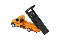 Auto odtahovka kov/plast 12cm na zpětné natažení 2 barvy v krabičce 15x7x6cm