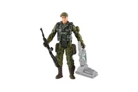 Sada vojáci s dronem s doplňky plast v sáčku 17x21x5cm