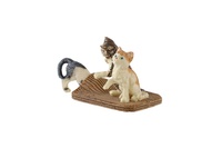 Kočka domácí 3ks zooted plast 7cm v sáčku