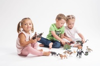 Triceratops malý dinosaurus zooted plast 14cm