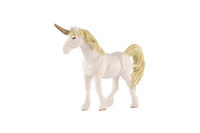 Jednorožec bílo-zlatý zooted plast 16cm