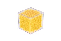 Bludiště kostka hlavolam plast 5x5cm různé druhy