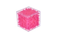 Bludiště kostka hlavolam plast 5x5cm různé druhy