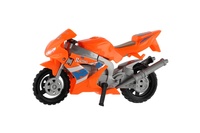 Transformer motorka/robot plast 15cm 3 barvy na kartě