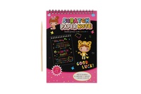 Škrabací/Vyškrabovací notes barevný 10 listů 20x14cm 2 barvy v sáčku