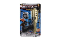 Pistole na setrvačník plast 20x13cm na kartě