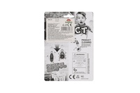 Pavouk lezoucí po skle plast 8cm 3 barvy na kartě