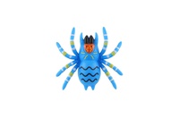 Pavouk lezoucí po skle plast 8cm 3 barvy na kartě