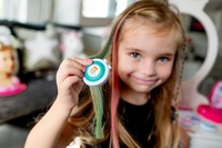 Křída na vlasy beauted zelená 5cm