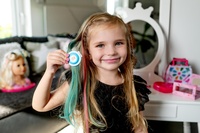 Křída na vlasy beauted modrá 5cm