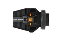 Hydraulické nůžky záchranářské plast 45cm na baterie se zvukem v krabici 48x20x10cm