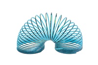 Spirála pružina vesmír plastová průměr 6,5cm