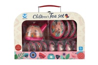 Čajová sada nádobí plech 15ks v kufříku 29x20x10,5cm