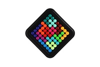 IQ puzzle logická hra plast v krabičce 16x20x4cm