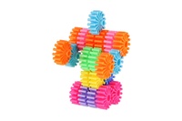 Stavebnice ozubená kola plast 60ks v sáčku 25x22x5cm