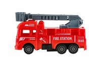 Auto hasiči plastové 11cm na zpětné natažení různé druhy