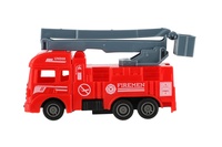 Auto hasiči plastové 11cm na zpětné natažení různé druhy