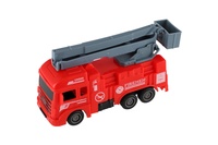 Auto hasiči plastové 11cm na zpětné natažení různé druhy