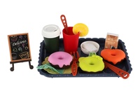 Kuchyňská sada nádobí + potraviny plast v sáčku 20,5x30cm