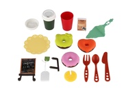 Kuchyňská sada nádobí + potraviny plast v sáčku 20,5x30cm