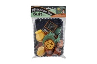 Sada nádobí a potravin s podnosem plast v sáčku 22x30cm