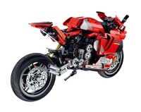 Stavebnice iM.MASTER motorka plast 557 dílků v krabici 31x23x6,5cm