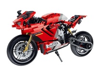 Stavebnice iM.MASTER motorka plast 557 dílků v krabici 31x23x6,5cm