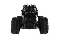 Auto RC Off-Road plast 26cm 27MHz dobíjecí pack+baterie se světlem zelené v krabici