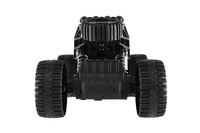 Auto RC Off-Road plast 26cm 27MHz dobíjecí pack+baterie se světlem zelené v krabici
