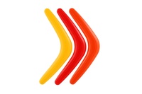 Bumerang plast 28cm 3 barvy