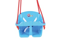 Houpačka Baby plast modrá nosnost 20kg 36x30x29cm 24m+