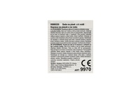 Sada na písek a k vodě plast kbelík, mlýnek s doplňky v síťce 17x16cm